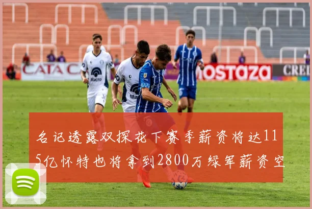 名记透露双探花下赛季薪资将达115亿怀特也将拿到2800万绿军薪资空间依旧紧张